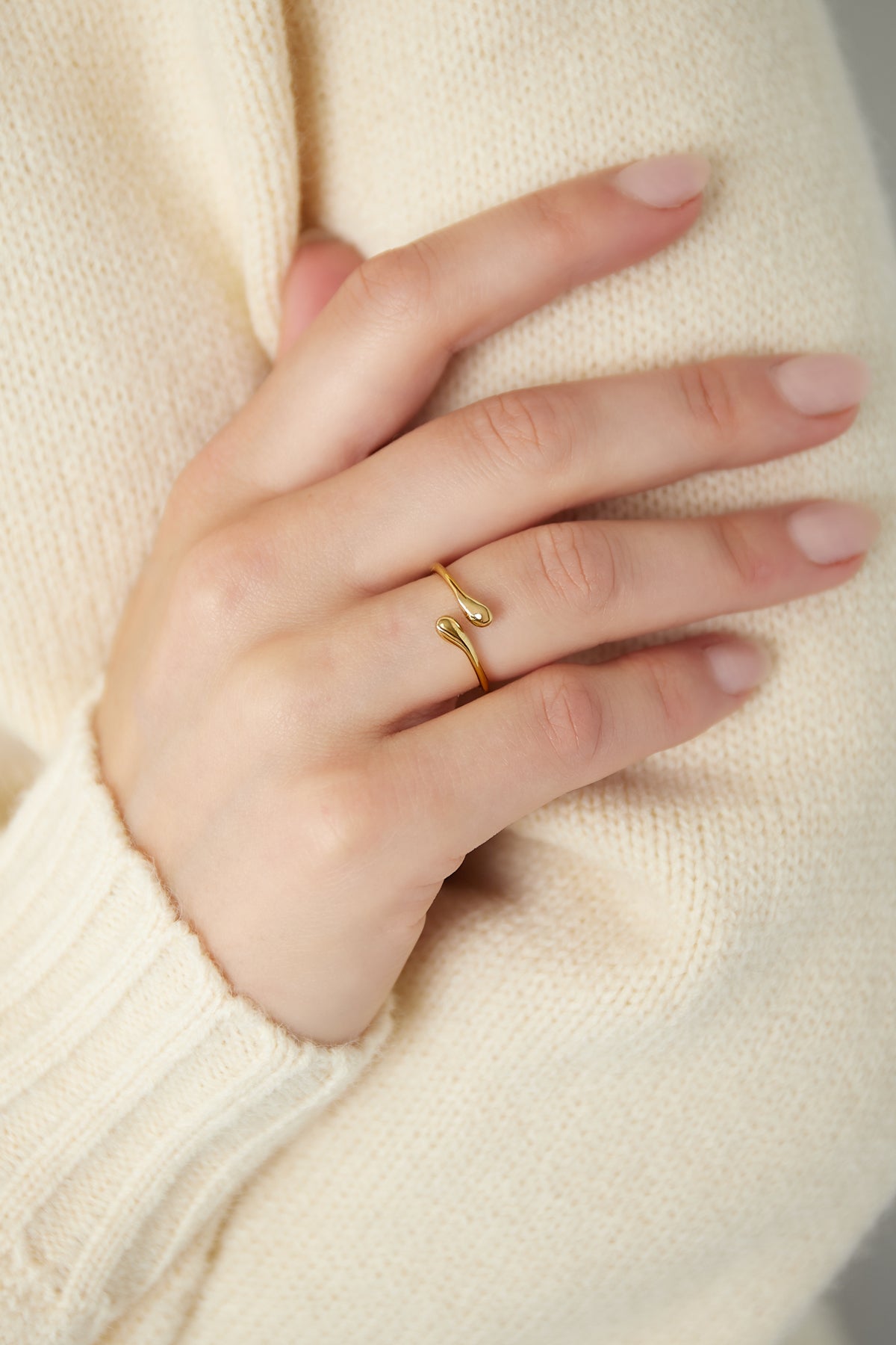 anillo abierto básico