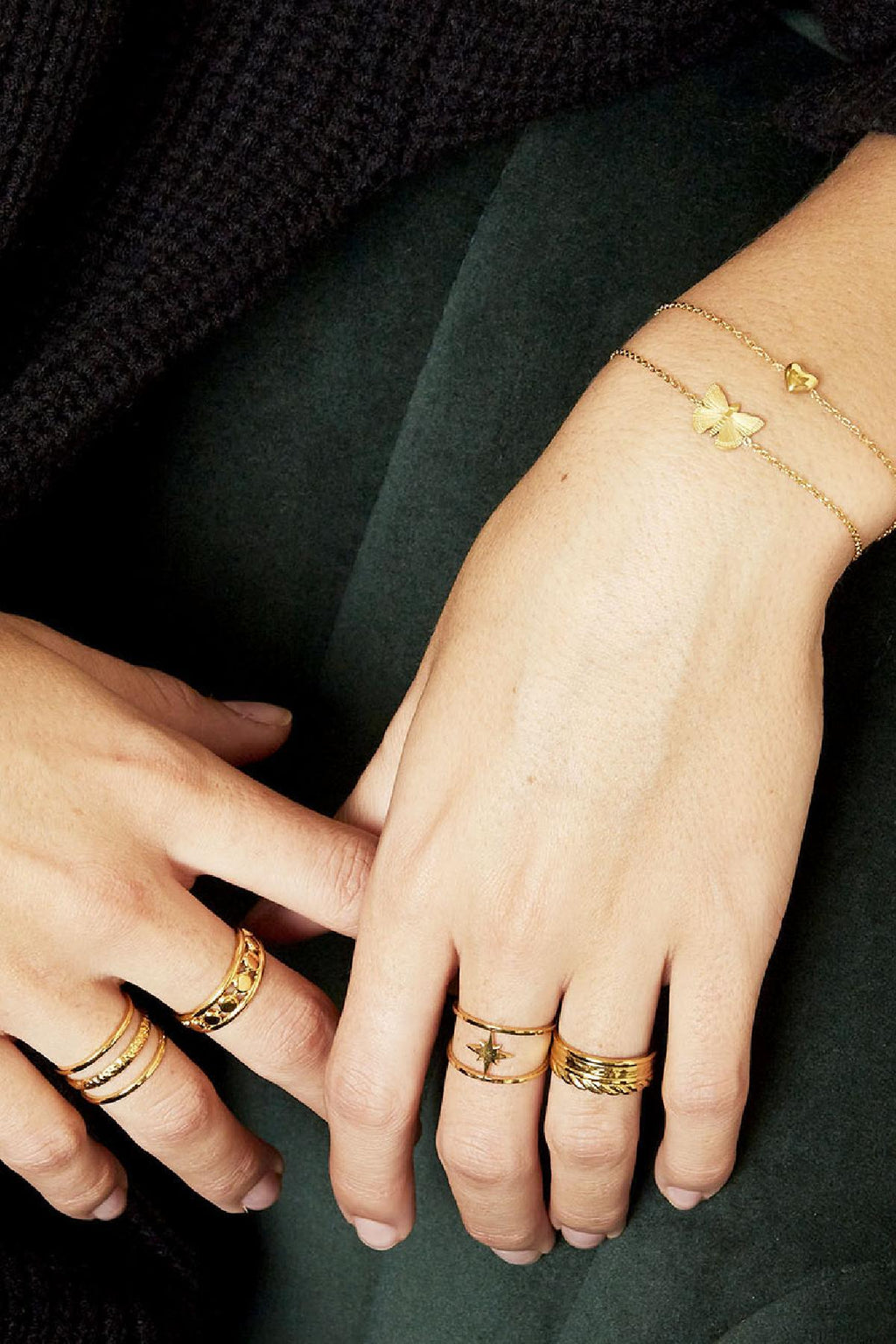 Pulsera Always in my Heart Plata Acero inoxidable