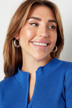 pendientes lindos redondos