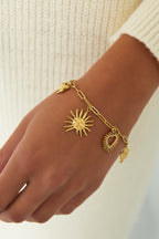 pulsera de dijes sunshine fever
