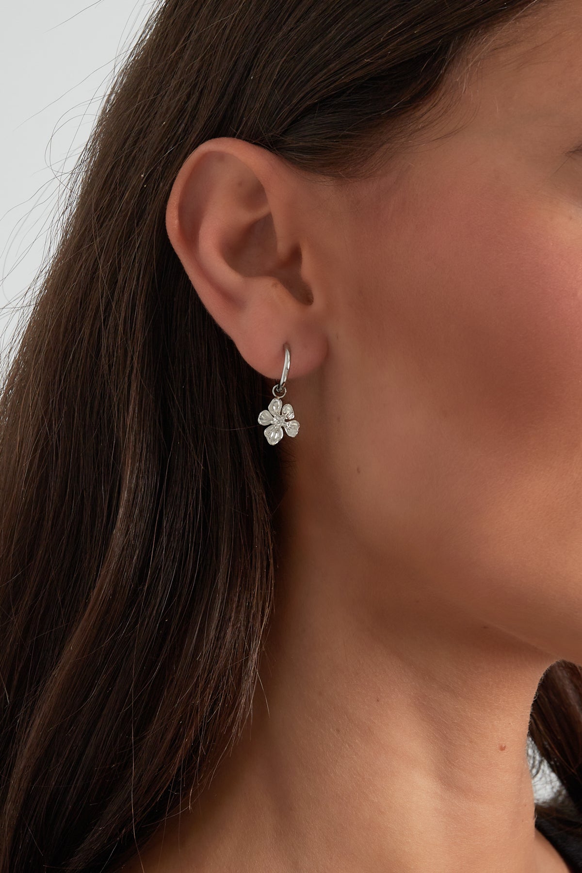 pendientes de flores tropicales