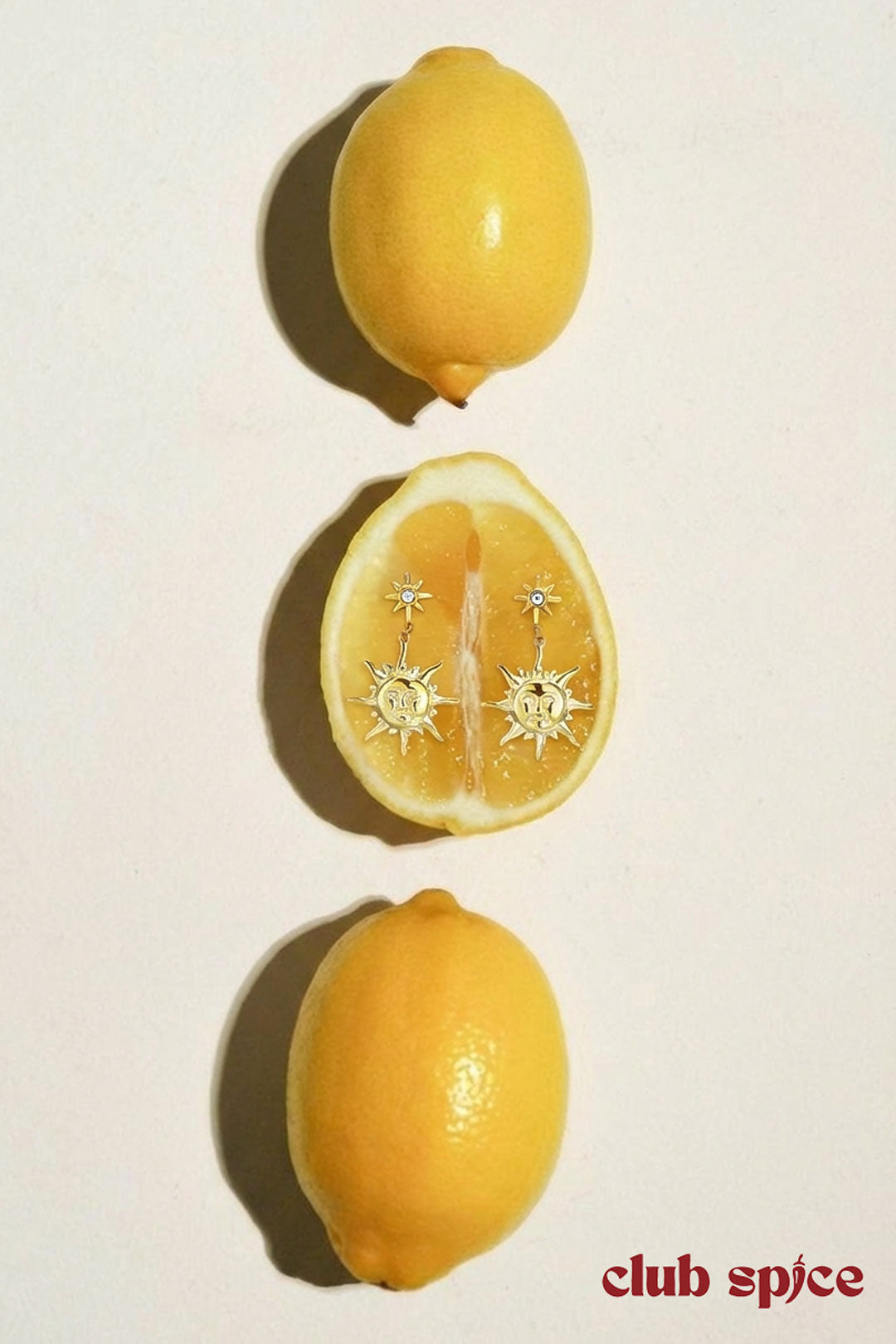 Pendientes de acero inoxidable con dije de sol, serie casual, diaria y sencilla, joyería para mujer.