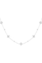 collar de fiesta de flores