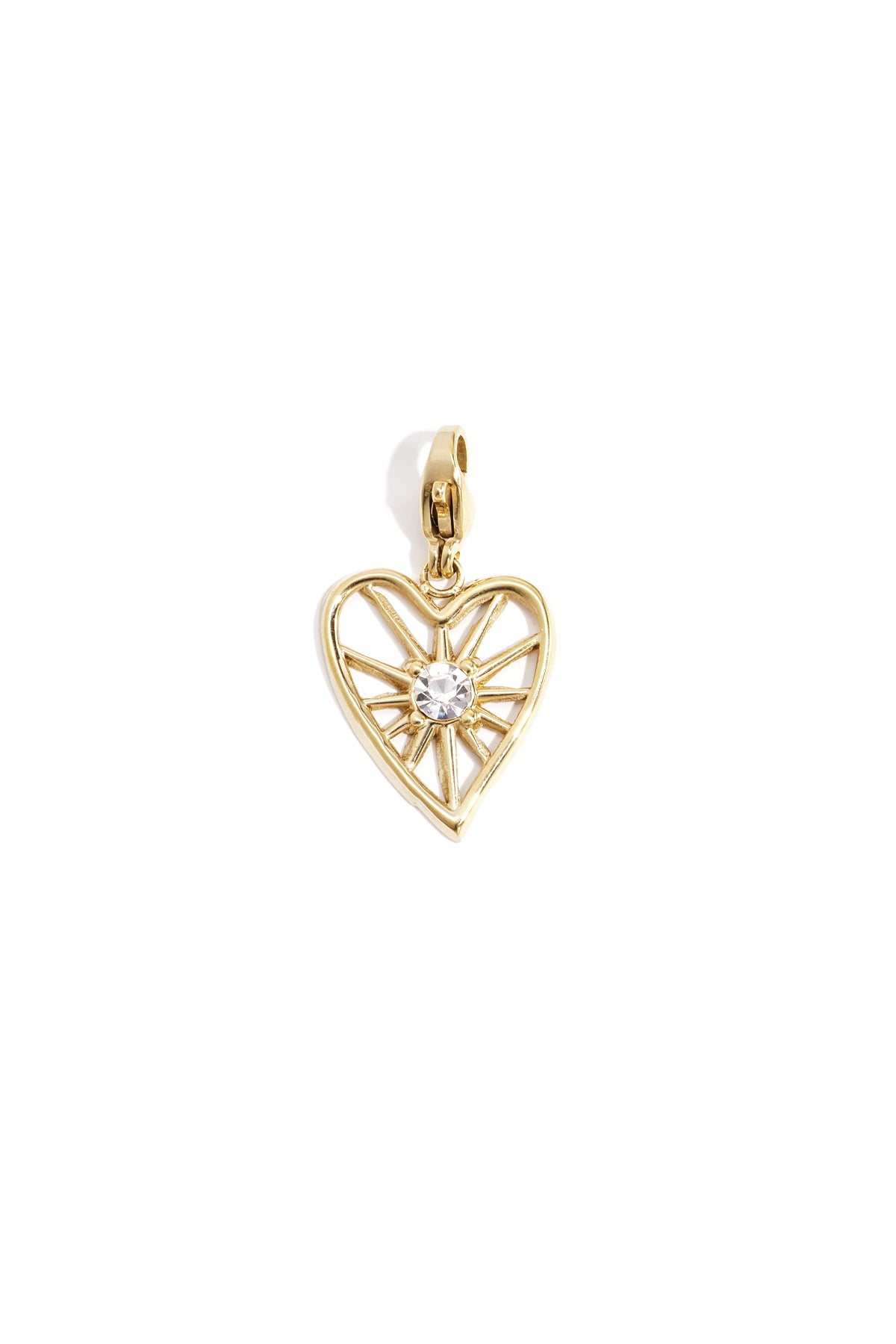Dijes de joyería con forma de corazón, estilo casual y sencillo para uso diario. Joyería para mujer.