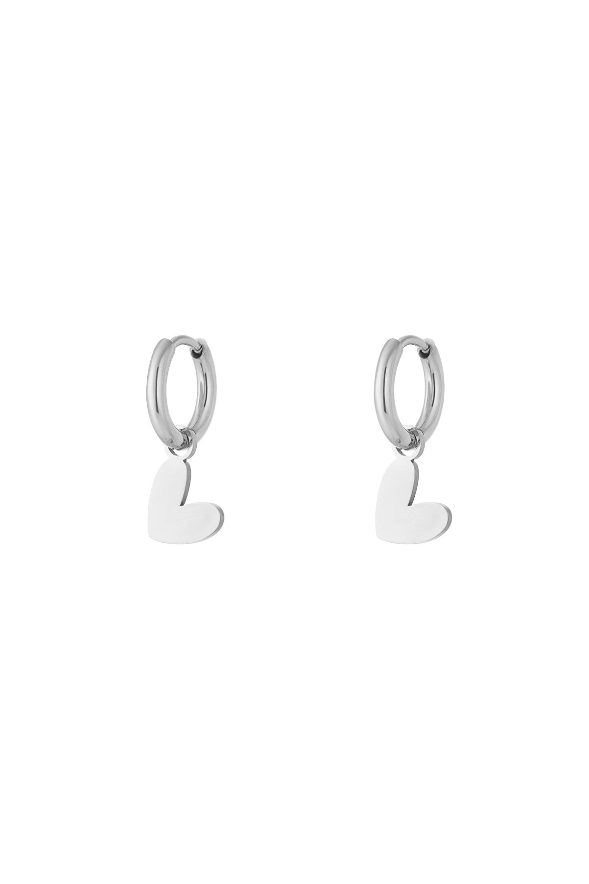 Pendientes de corazón puro