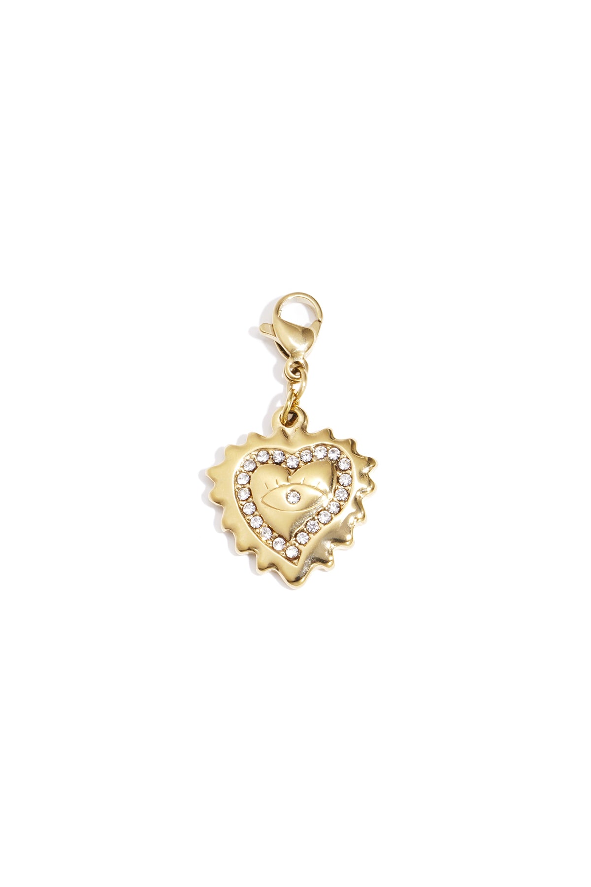 Dijes de joyería con forma de corazón, estilo casual y sencillo para uso diario. Joyería para mujer.