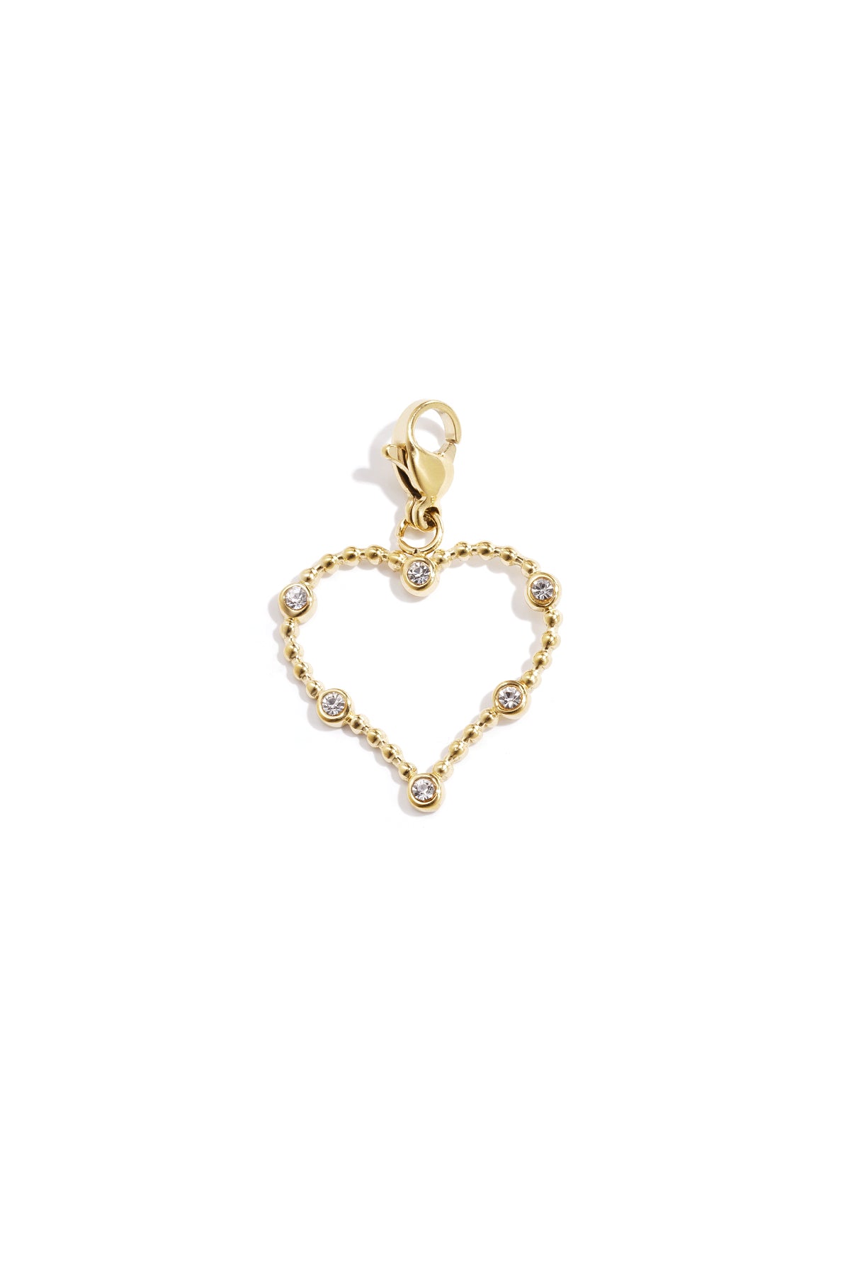 Dijes de joyería con forma de corazón, estilo casual y sencillo para uso diario. Joyería para mujer.