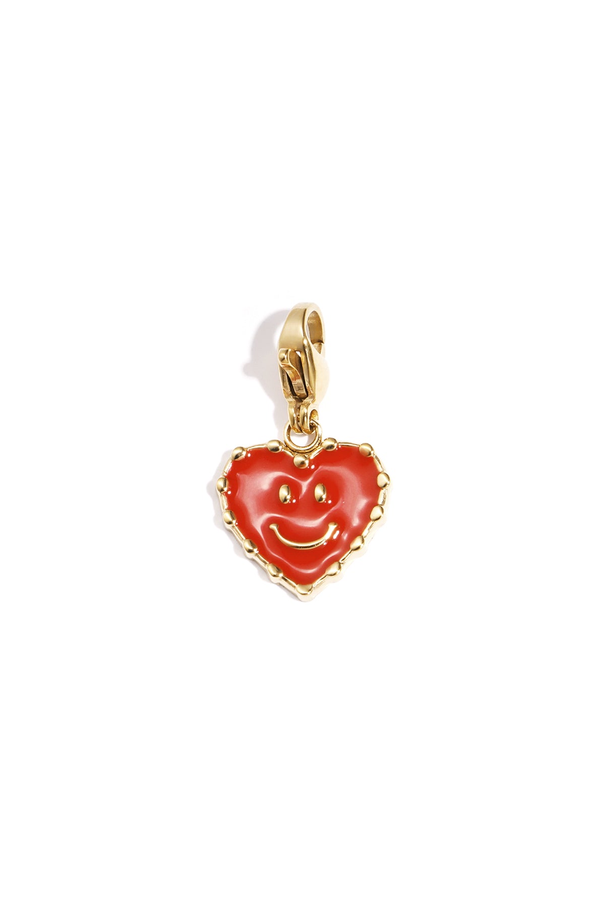 Dijes de joyería con forma de corazón, estilo casual y sencillo para uso diario. Joyería para mujer.