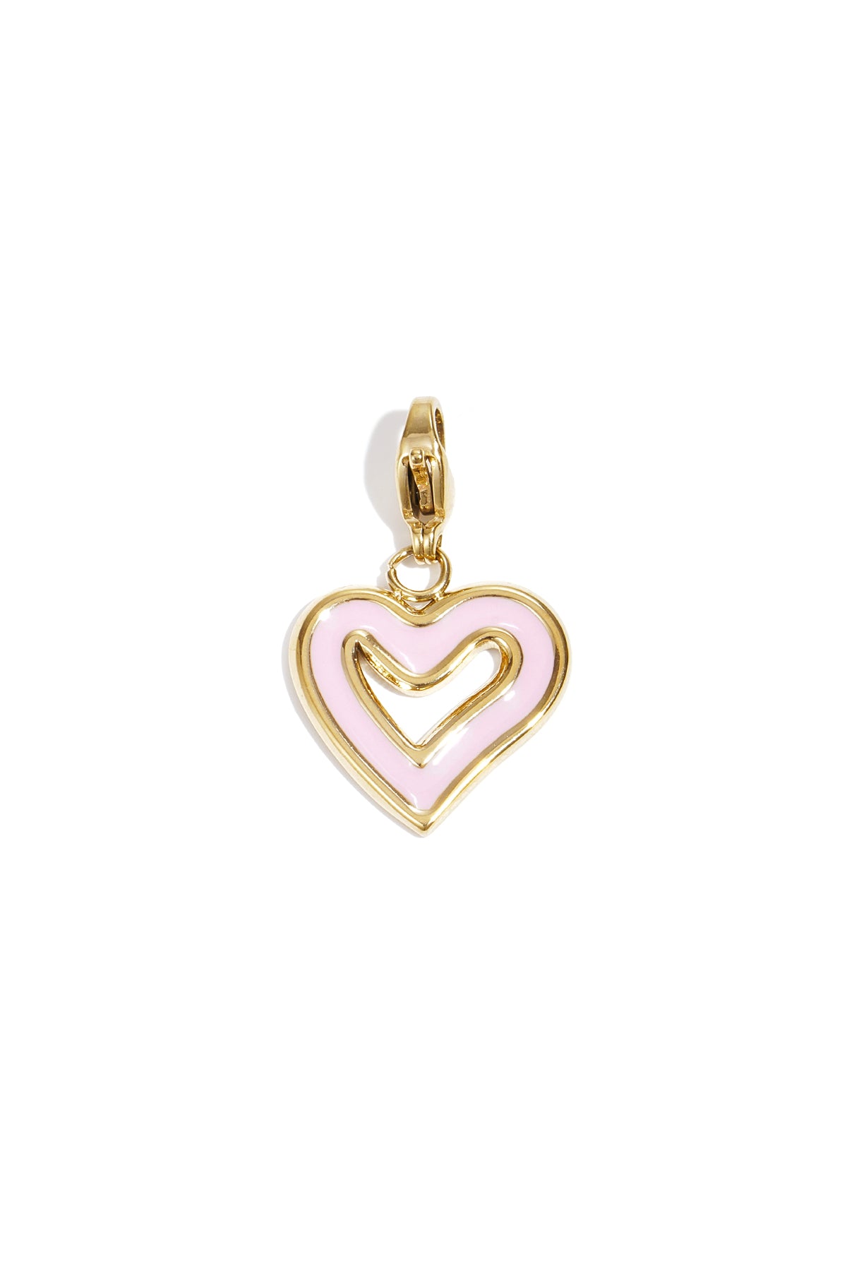 Dijes de joyería con forma de corazón, estilo casual y sencillo para uso diario. Joyería para mujer.
